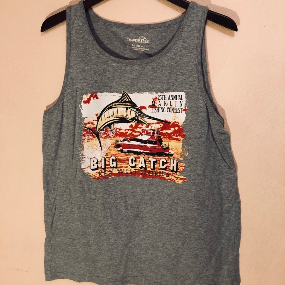 Fishing contest tank top